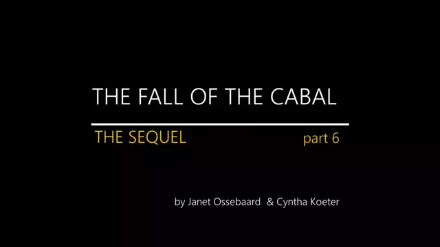 The Sequel to Fall of the Cabal, Part 6 #fallcabalseries
