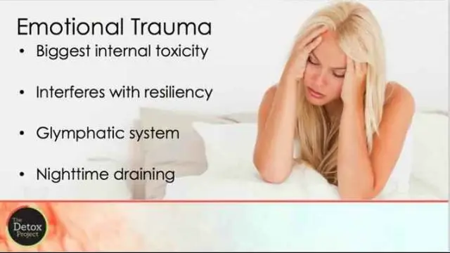 Niki Gratrix: Emotional Trauma and Negative Effect on Detox