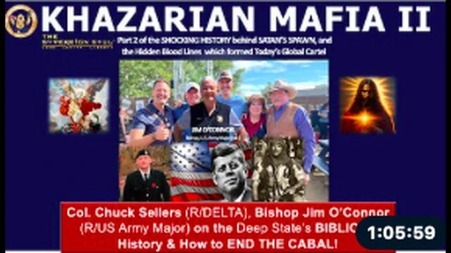HIDDEN HISTORY of the KHAZARIAN MAFIA 2 - from Bushes, Clintons & Bidens, to Vatican, Royals & More