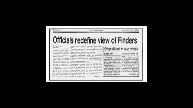 Reading Newspaper Articles Pertaining to The Finders - Part 3