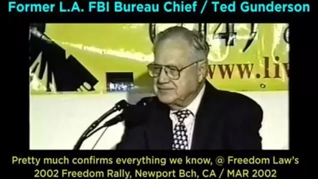 Fmr FBI Bureau Chief Ted Gunderson has A LOT TO SAY