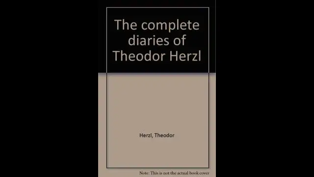 Herzl - The Complete Diaries of Theodor Herzl, Ed. Raphael Patai (1960)
