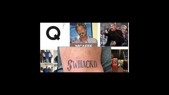 John McAfee out like Epstein, tattoo says not suicidal | Dead man's switch