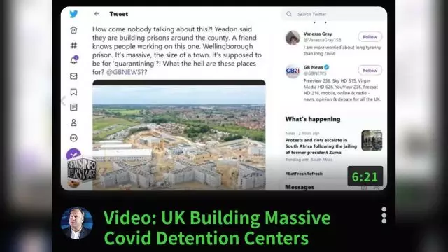UK Building Massive Holding Centers, Towns Fenced In.