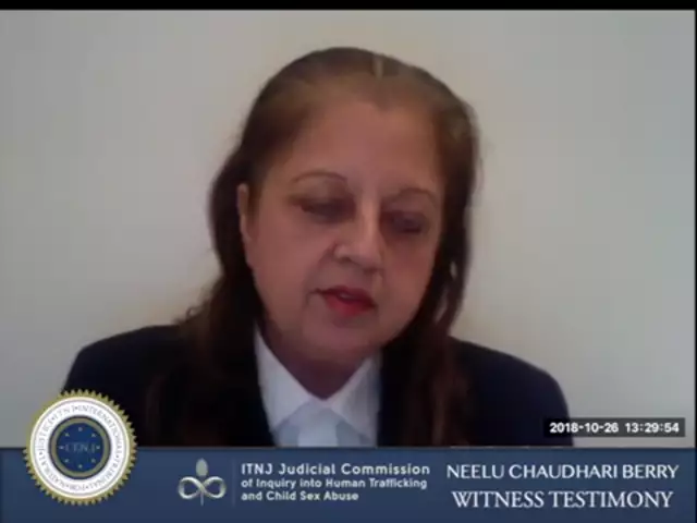 Neelu Chaudhari Berry ITNJ Witness Testimony