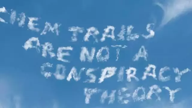 IT'S OFFICIAL! CHEMTRAILS ARE NO LONGER A CRAZY CONSPIRACY THEORY