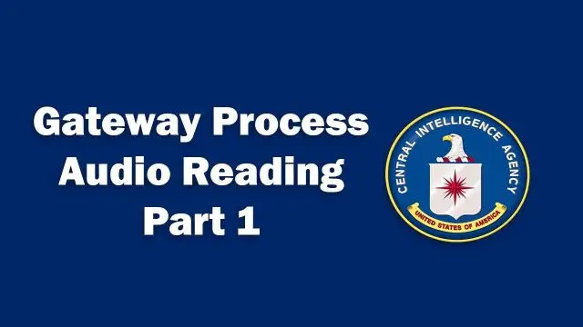 CIA Gateway Process Audio Reading Part 1