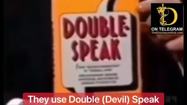 They use Double (Devil) Speak