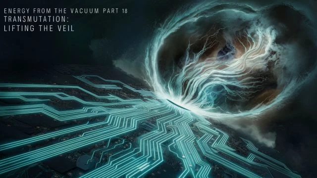 Energy From The Vacuum 18 Transmutation: Lifting the Veil