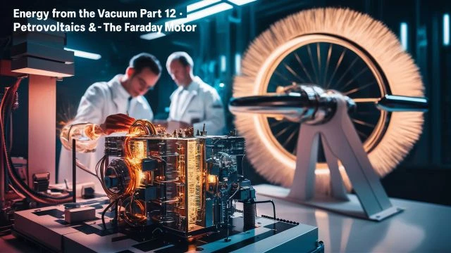 Energy From The Vacuum 12 Petrovoltaics & The Faraday Motor