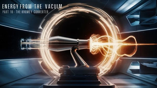 Energy From The Vacuum 10 The Kromrey Converter