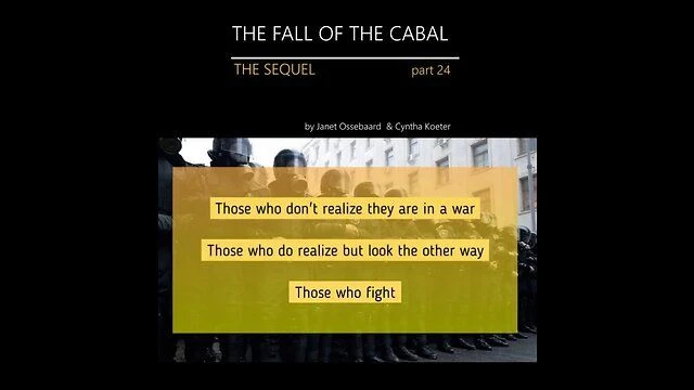 The Sequel to Fall of the Cabal, Part 24 #fallcabalseries