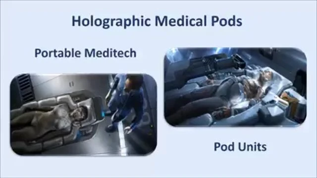 HOLOGRAPHIC MEDICAL PODS