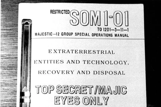 SO-1 Classified Army UFO Manual