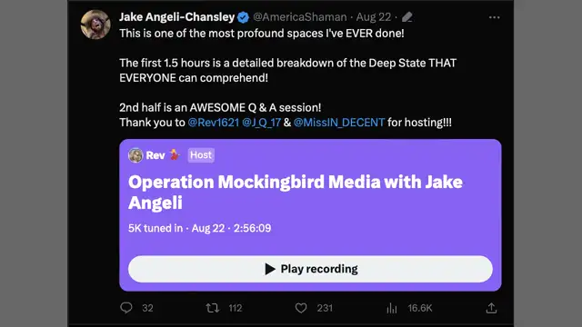 Operation Mockingbird Media with Jake Angeli