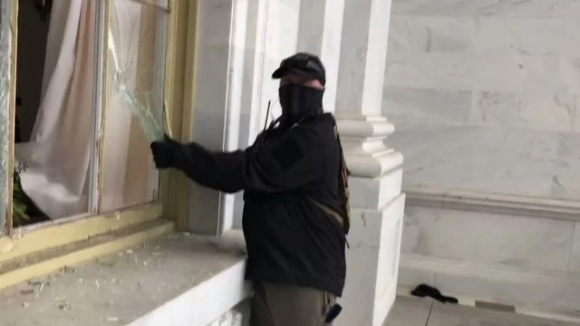 WHO IS THIS MAN DESTROYING PROPERTY?!?!?!?