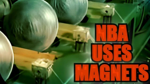 NBA MAGNETS IN THE BASKETBALL