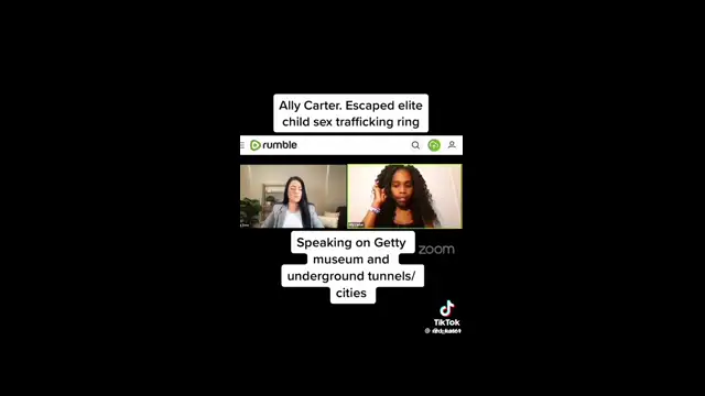 Trafficking victim Ally Carter talks about the Getty Museum