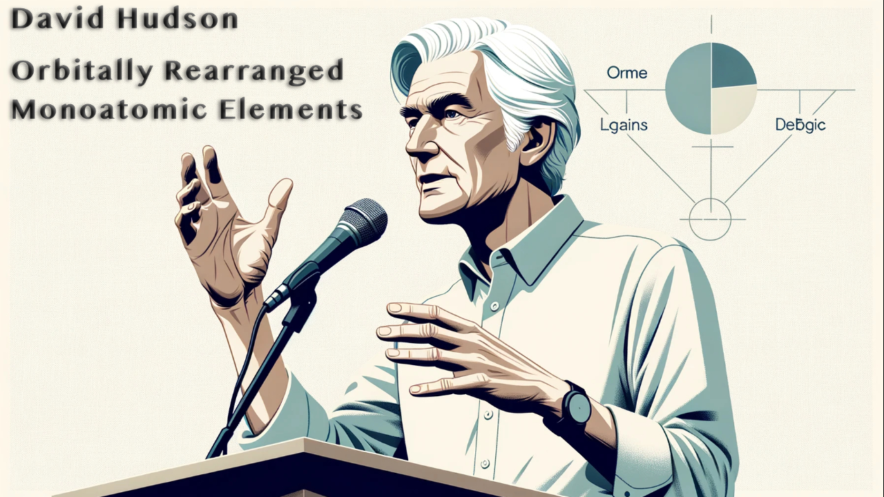 David R. Hudson: Orbitally Rearranged Monoatomic Elements