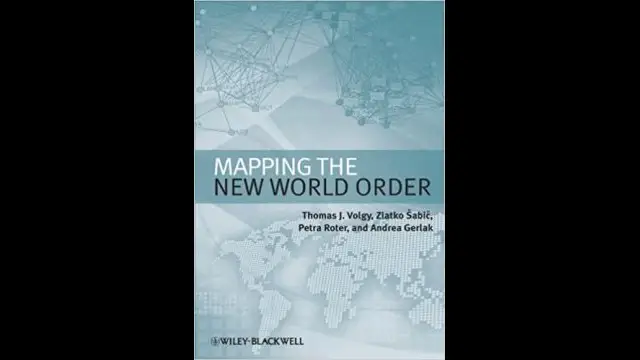 Mapping the New World Order - Thomas J. Volgy Et Al.