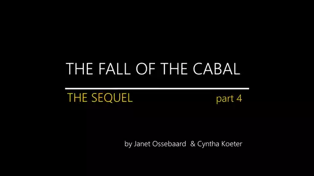The Sequel to Fall of the Cabal, Part 4 #fallcabalseries
