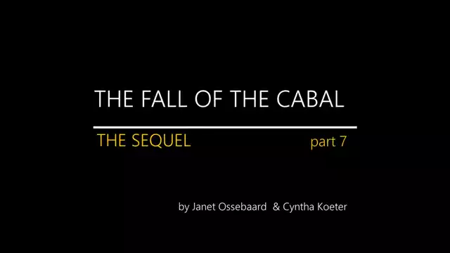 The Sequel to Fall of the Cabal, Part 7 #fallcabalseries