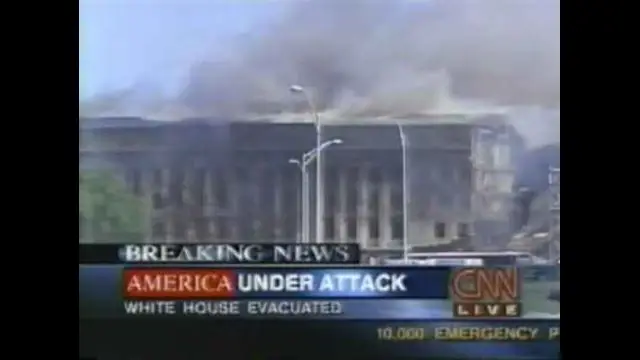 Live on CNN at the Pentagon on 9/11 and no 757
