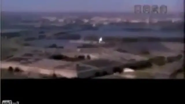This footage clearly shows a missile striking the Pentagon