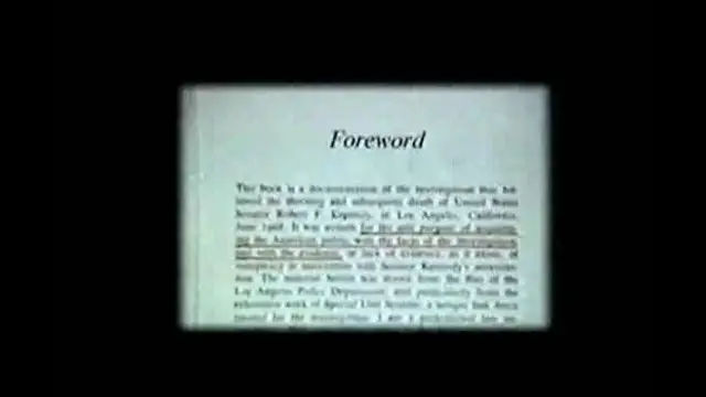 Evidence of Revision 5 of 5 - The RFK Assassination Continued, MK ULTRA and the Jonestown Massacre - All Related