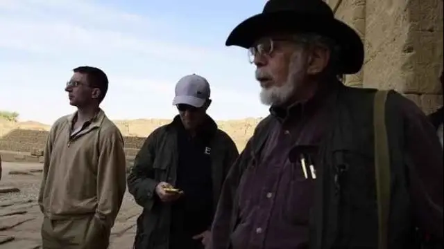 John Anthony West in The Temple of Hathor - 2015