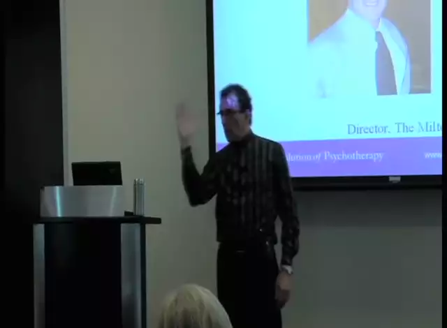 Dr Jeffrey Zeig presents Ericksonian Psychotherapy & Hypnotherapy (480p)