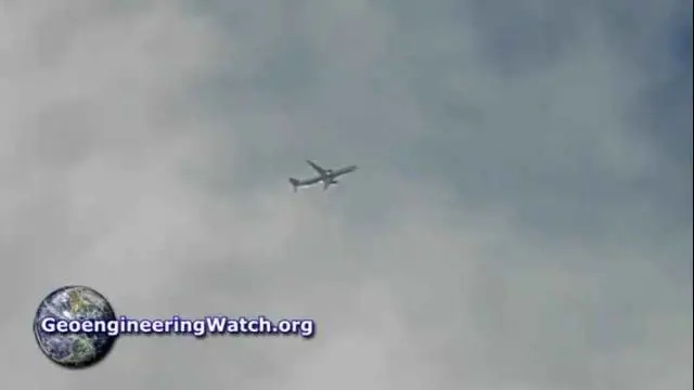 Climate Engineering Spray Dispersion Caught On Film