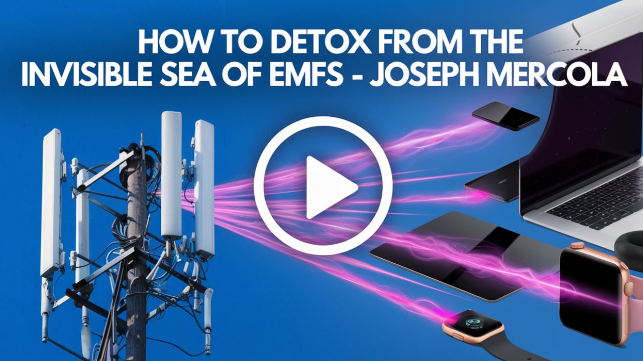 How to Detox from the Invisible Sea of EMFs - Joseph Mercola