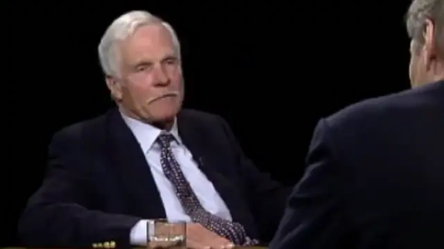 Ted Turner on Ideal Population to Avert Collapse