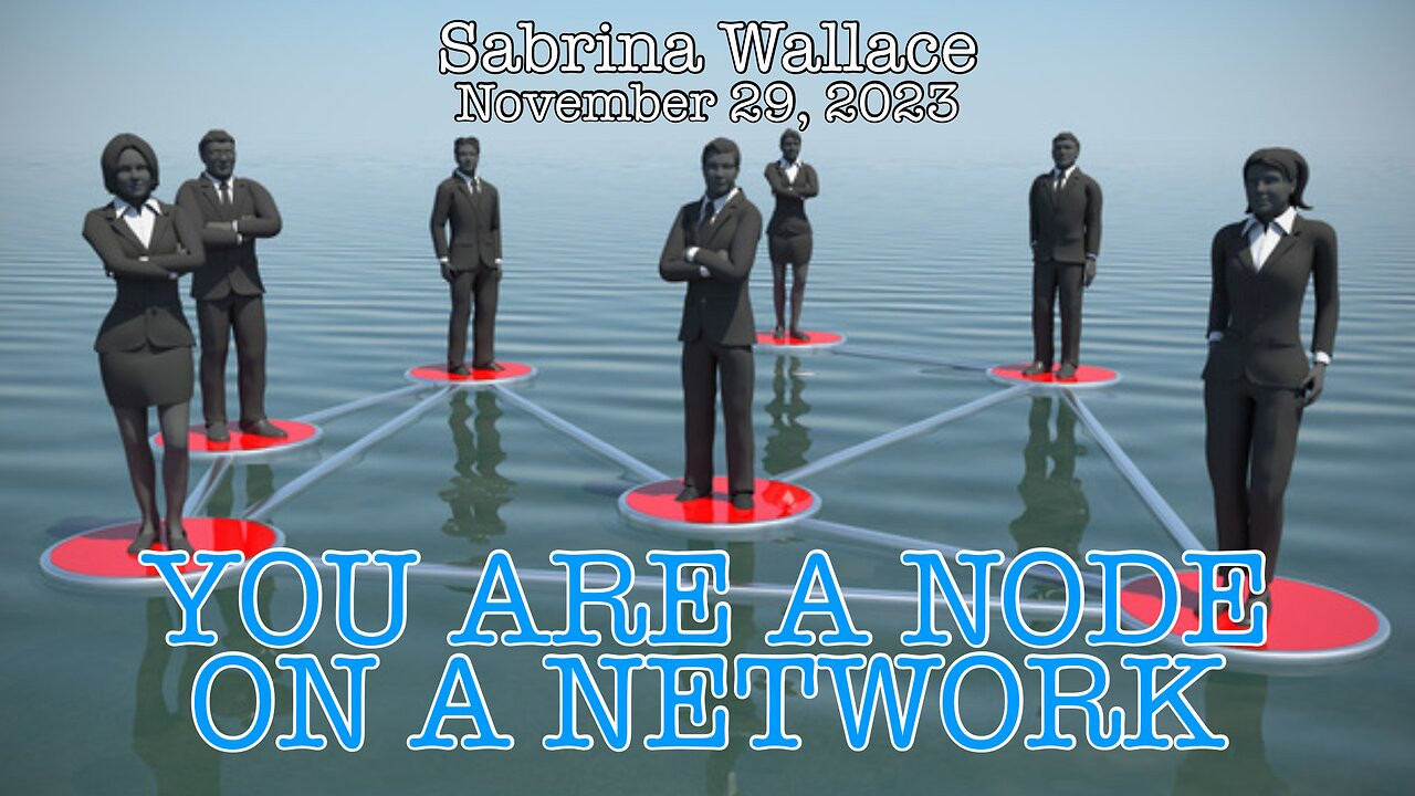 Sabrina Wallace - You Are A Node On A Network (Nov. 29, 2023)