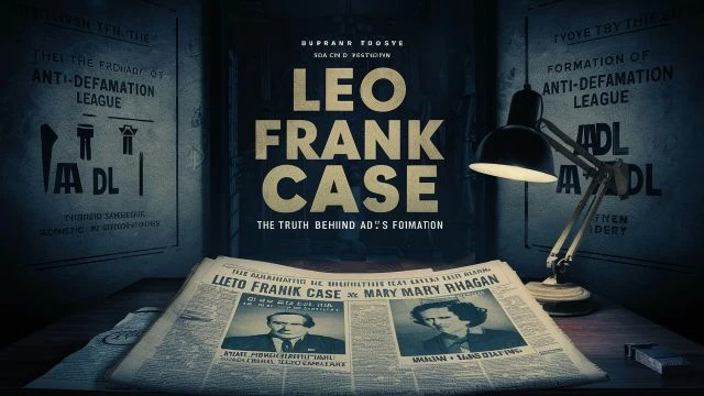 Leo Frank Case: The Truth Behind ADL\'s Formation