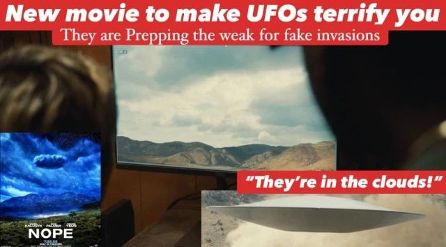 2022 Movie To scare you into fearing UFOs - Some truth mixed with horror - Prepare for false flags