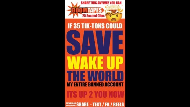 35 TikToks To Save The World - Entire Baxxed Account - Viral in 4 days see why! SHARE