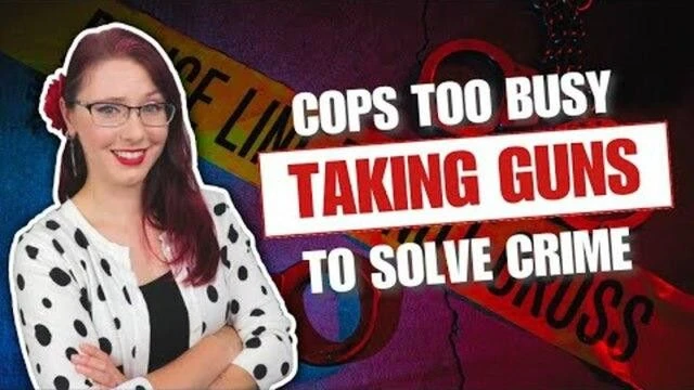 COPS TOO BUSY TAKING GUNS TO SOLVE CRIME [23-06-07] - LIBERTY DOLL (VIDEO)