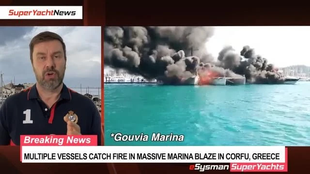 Massive Marina Fire/ Yacht Sinkings/ Fires/ Collisions