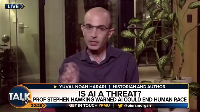 ''AI Could Be The End Of Democracy'' - Yuval Noah Harari On The Threat Of Artificial Intelligence