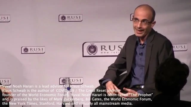 Yuval Noah Harari Explains The Great Reset