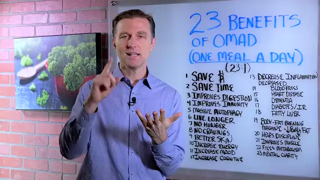 23 Benefits of Intermittent Fasting & One Meal A Day  Dr. Berg On OMAD Diet