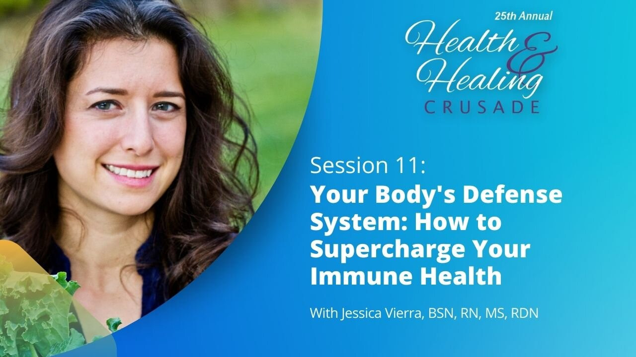 Your Body's Defense System: How to Supercharge Your Immune Health / With Jessica Vierra, BSN, RN, MS, RDN