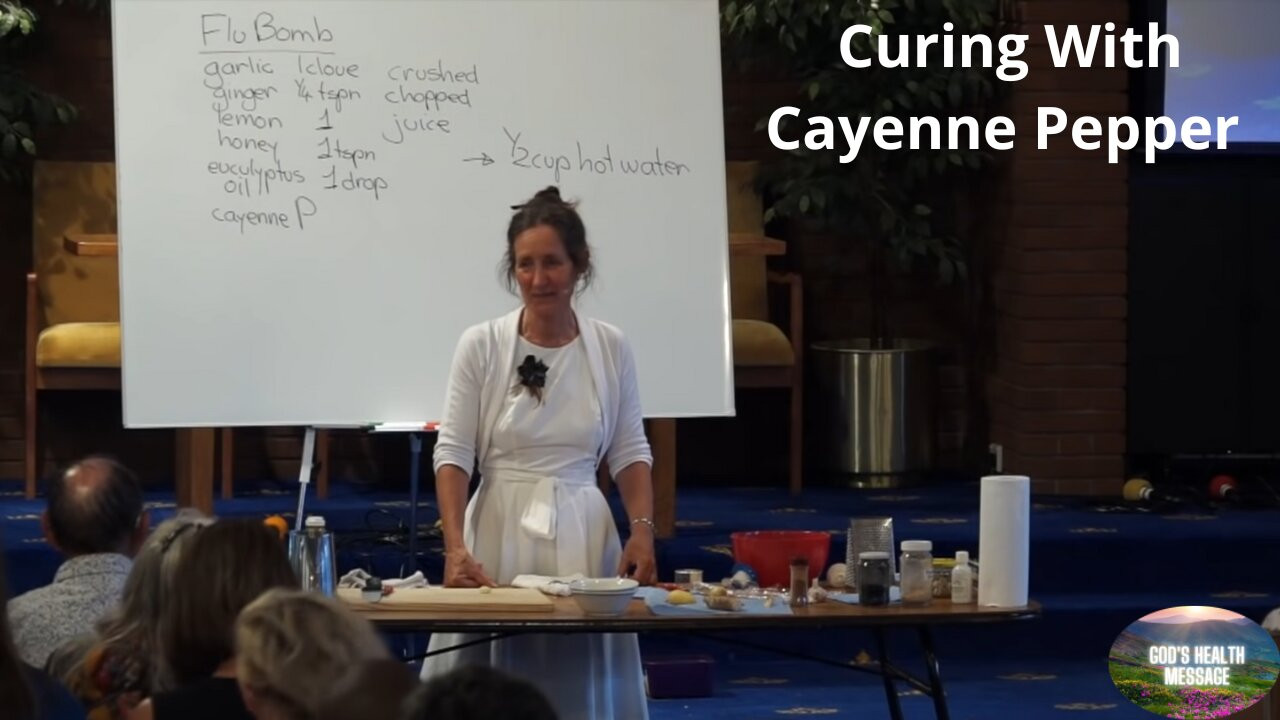Barbara ONeill- Natural Remedies- Ginger, Caster Oil, Cayenne Pepper