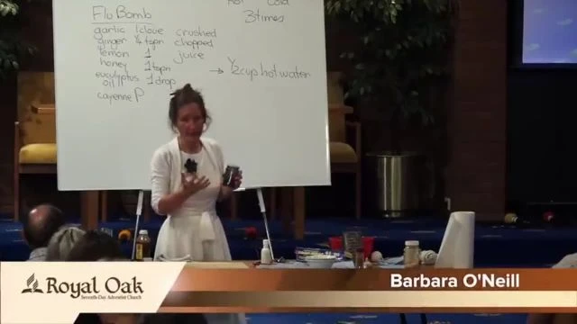 THE HUMAN BODY IS DESIGNED TO HEAL ITSELF - A NATURAL REMEDIES SEMINAR BY BARBARA O'NEILL