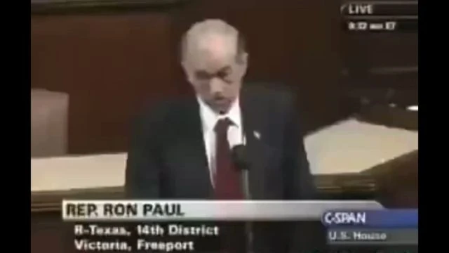 Ron Paul on the US funding Israel AND Palestine