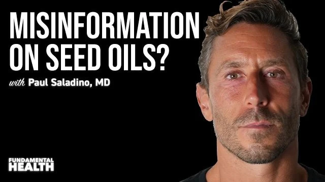 Misinformation: the dangers of banning my post on seed oils