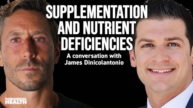 James DiNicolantonio: supplementation and nutrient deficiencies, eggs vs. bagels, creatine and diet