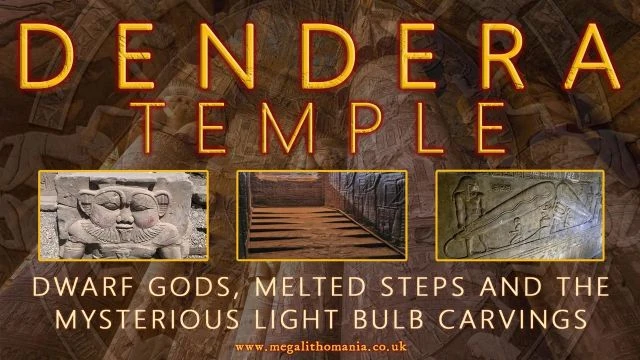 Egypt's Dendera Temple | Dwarf Gods, Melted Steps & Mysterious Light Bulb Carvings | Megalithomania